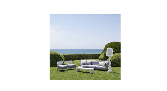 Image 1 of Lampada da terra per esterni Kartell Kabuki - trasparente come il cristallo