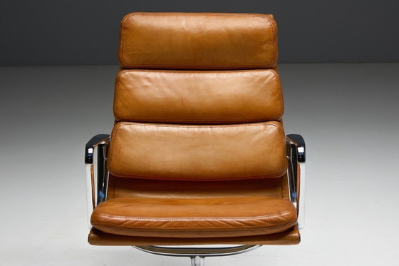 Image 1 of EA216 Soft Pad Chair van Charles en Ray Eames, VS, 1969