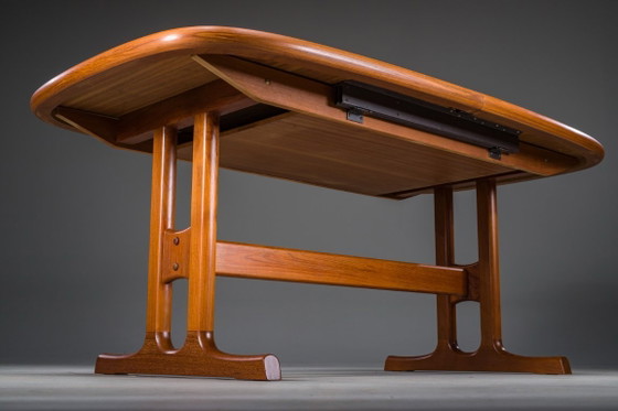 Image 1 of  Danish Modern Extendable Teak Dining Table from Glostrup, 1960s