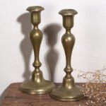 Candelieri da tavolo antichi (c.1920). Set di 2 pezzi #12 – Portacandele (photo 13 of 18)