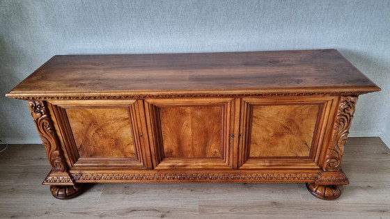 Image 1 of Walnut sideboard