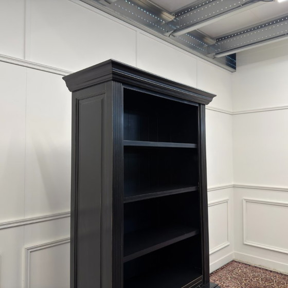Libreria classica inglese nera – Librerie, Legno (photo 6 of 14)