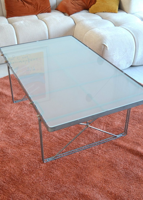 Image 1 of Mesa de centro industrial Niels Gammelgaard