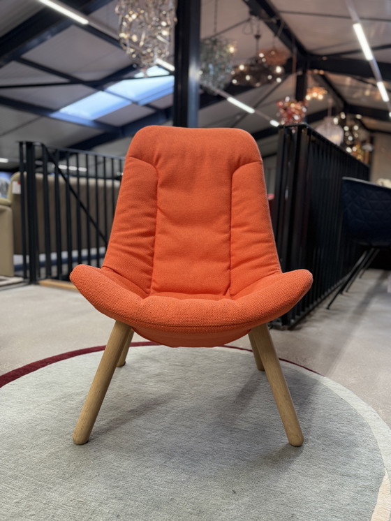 Image 1 of Gelderland 7405 Fauteuil Oranje Bolster Stof