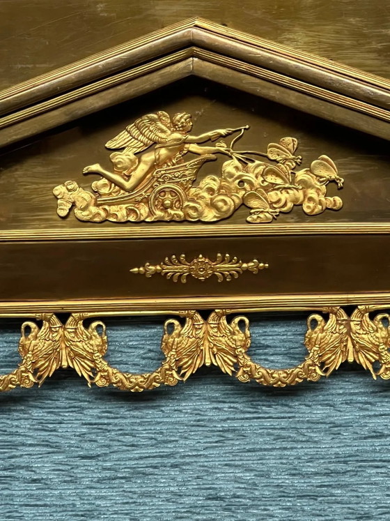 Kamindekoration im Empire-Stil. – Dekorative Objekte, Bronze (photo 4 of 11)