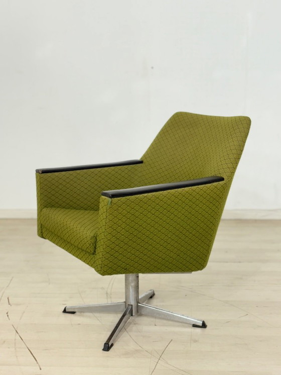 Image 1 of Mid-century armchair, swivel chair, vintage chair