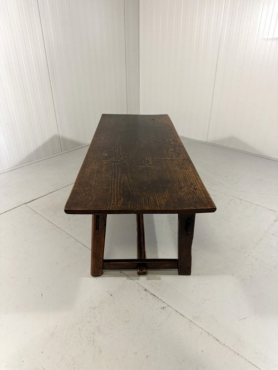 Image 1 of Brutalist antique Spanish coffee table 1880