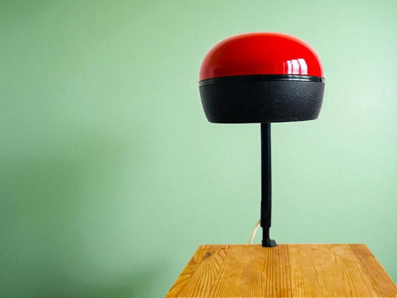 Image 1 of Futuristische Retro-Schwanenhals-Schreibtischklemmleuchte aus der UdSSR