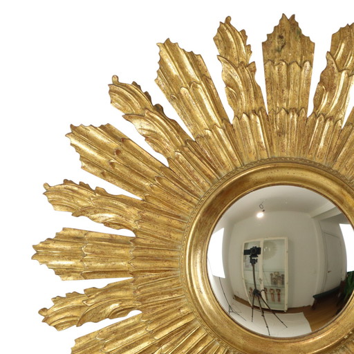 Sonnenspiegel XL Sunburst 70cm aus Holz