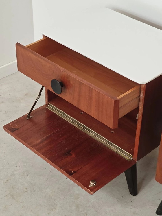 Comodino di Jindrich Halabala per Up Zavody 1950 – Comodini, Wood, Art Deco (photo 13 of 30)