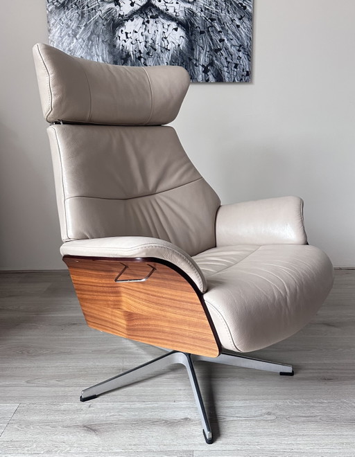 Conform Air Design Armchair – fauteuils, Wood, Leather
