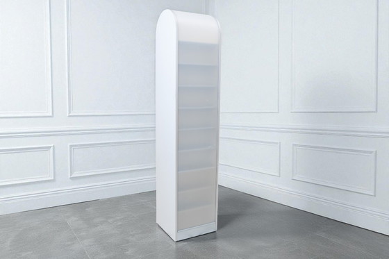 Image 1 of Pastoe FIBER Armadio con ante a rulli trasparenti – Bianco