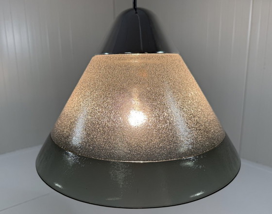 Peill & Putzler Konische Glas-Pendelleuchte, Deutschland – Pendelleuchten, Chrome (photo 5 of 20)