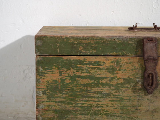 Baule antico in legno massello (c.1920) #77 – Cassettiere, Rustic (photo 23 of 40)