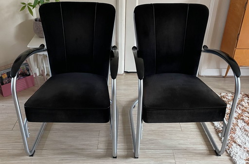 2x Gebr. van der Stroom Modell Gispen 412