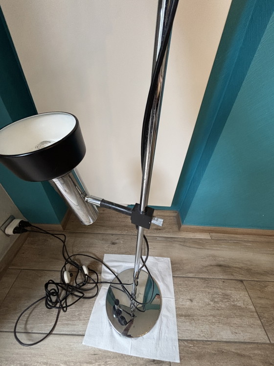 Vintage floor lamp, model L401, by Staff Leuchten, from the 1970s – Floor lights, Metal, Chrome (photo 10 of 15)