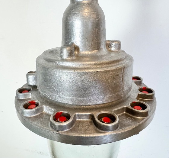 Image 1 of Lampada a sospensione industriale sovietica in alluminio, anni '60