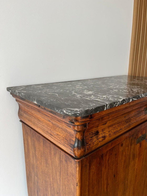 Secrétaire / Cabinet Allemand Antique 1800 – Bureaux, Wood (photo 3 of 8)