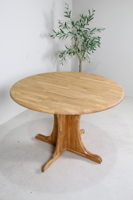 Image 1 of Vintage Danish wooden extendable dining table