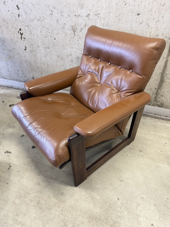 Image 1 of Set/2 Sillones Coja Culemborg Coñac Años 70