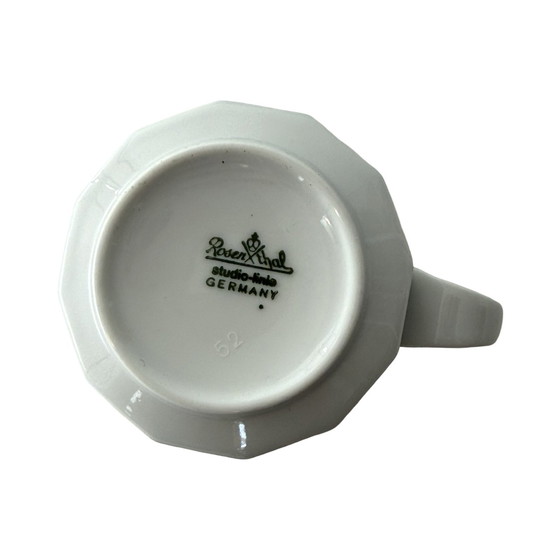 Image 1 of Rosenthal Studio-Linie - Estilo Memphis - juego de 6 tazas + platillos - Flash