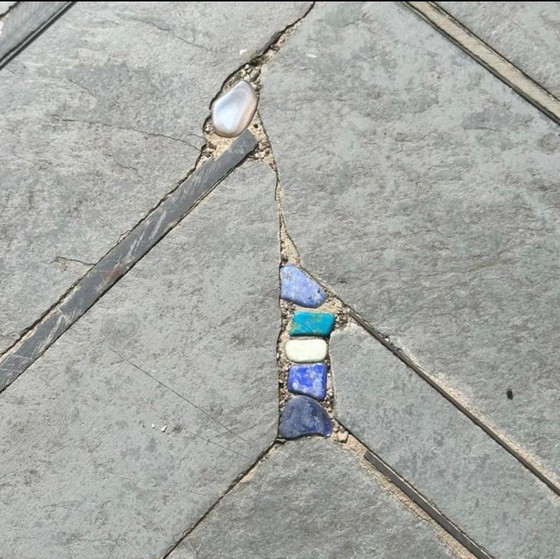 Image 1 of Original Paul Kingma table - signed (1994)