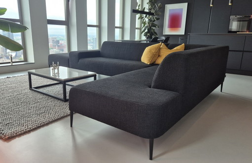 Canapé d'angle et pouf Koozo Design – Design belge – Très confortable – zithoek, Wool (photo 2 of 8)