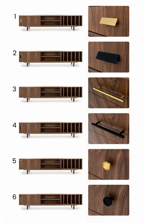 Image 1 of Dressoir O-S18L schuifdeur 200