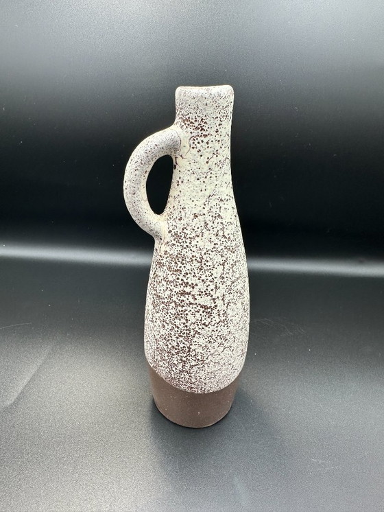 Image 1 of Strehla Fat Lava Vase GDR