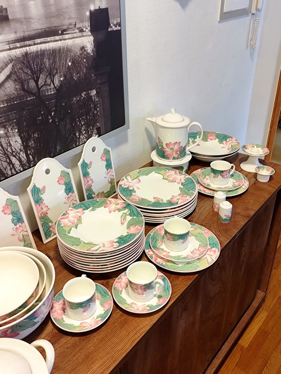 Image 1 of Villeroy & Boch „Jade“ Bone China Speise- und Kaffeeservice – 66 Teile + Extras