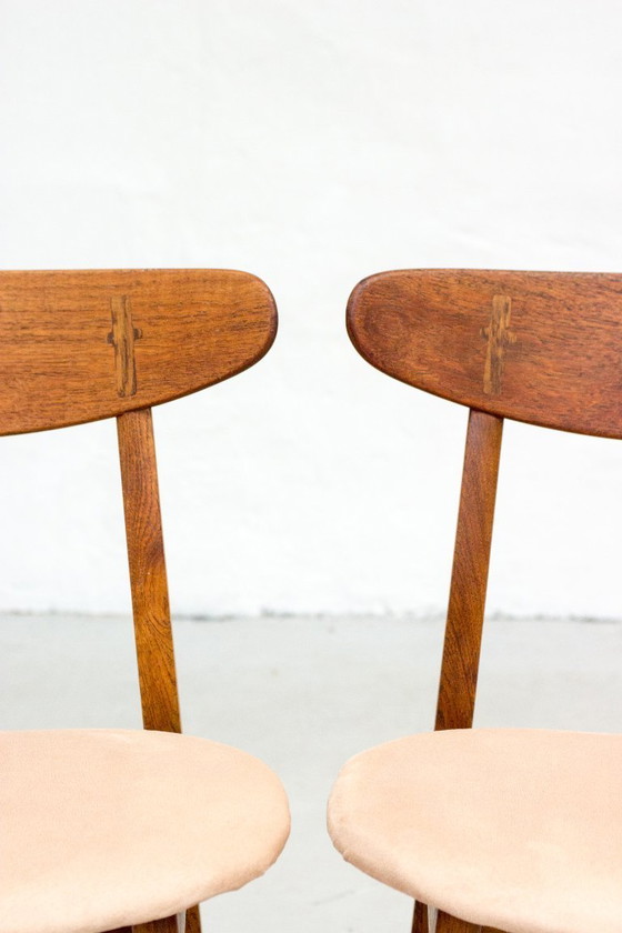 Image 1 of Vintage Hans J. Wegner CH30 Carl Hansen & Søn Chaises Chêne