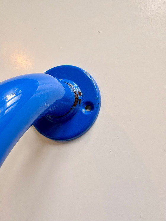 Image 1 of Set da bagno vintage - portasciugamani - metallo verniciato stile industriale