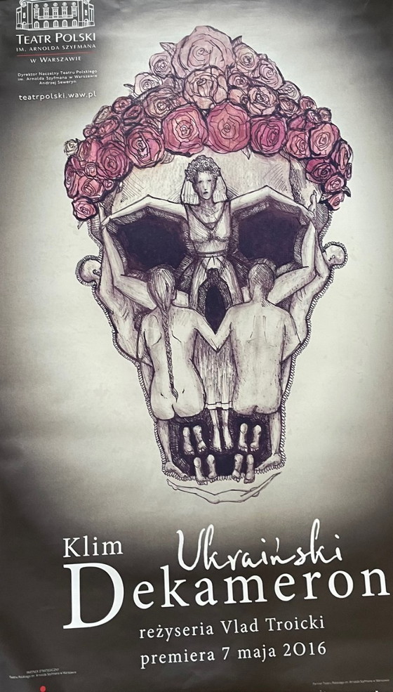 Image 1 of M.Zajac, Klim Ukrainski Dekameron, 2016, cartel original