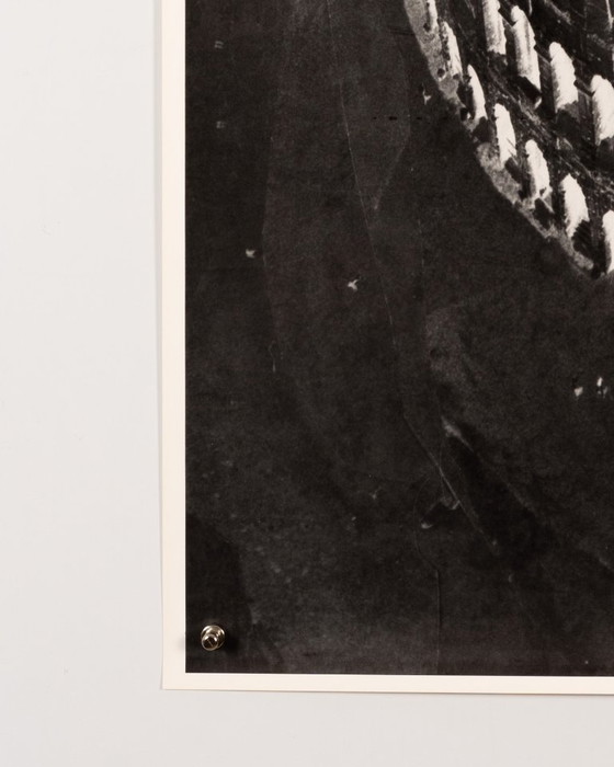 Image 1 of Italia 90 – Original Vintage Poster by Alberto Burri – Contemporary Art – 100x70 cm
