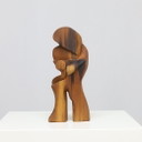 Houten sculptuur - Toegeschreven aan Deens Modernisme, jaren 1970