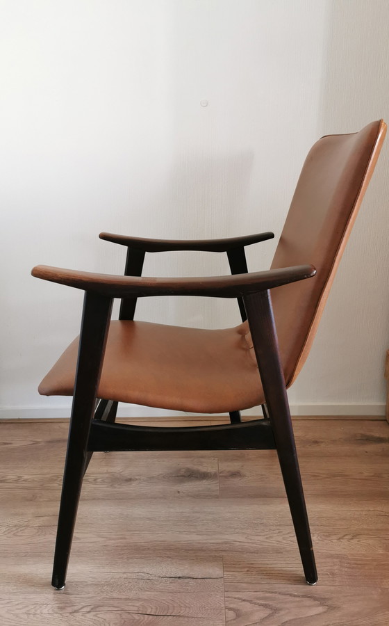 Image 1 of Fauteuil vintage du milieu du siècle (Louis van Teeffelen)