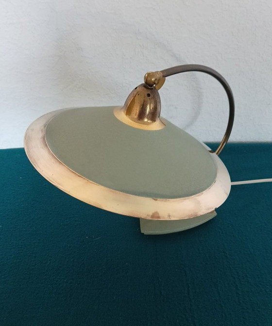 Italian 1950s desk lamp – Metal, Brass (photo 5 of 10)