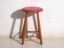 Taburete de madera antiguo con asiento redondo – Europa Central, circa 1950 – Vintage (photo 30 of 35)