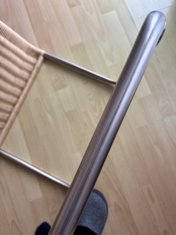 Image 1 of Tecta B25 E - 6 Stühle Freischwinger - Marcel Breuer Bauhaus Design 