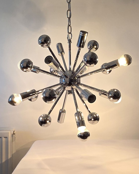 Image 1 of Suspension vintage rétro Spoutnik