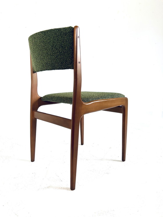 Image 1 of 10x gerestaureerde Deense eetkamerstoel ‘60