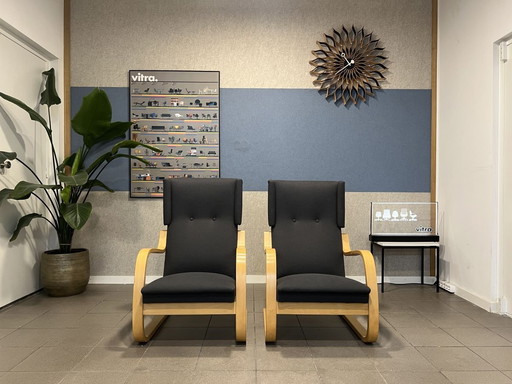 Artek | Alvar Aalto | 401 | Tissu anthracite | 4x