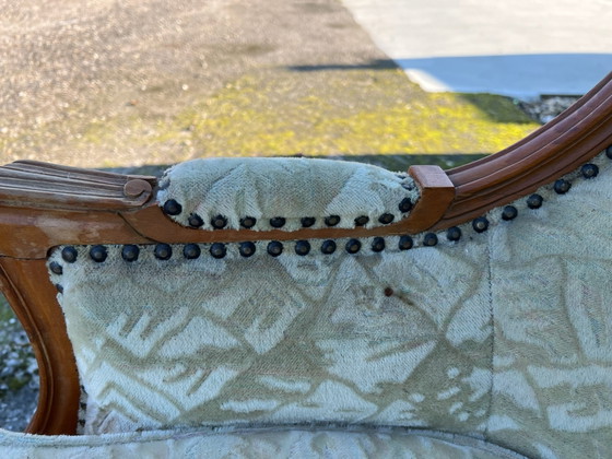 Louis Seize Sofa – Stoff, Samt (photo 4 of 7)