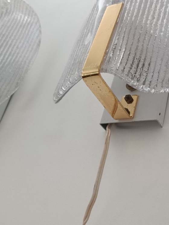 Image 1 of Appliques par Carl Fagelund pour Orrefors 1970s