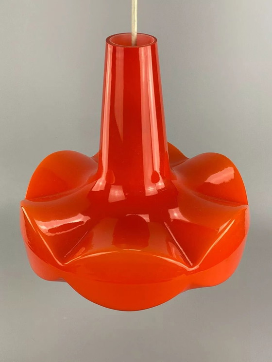 Image 1 of Lámpara colgante Peill &amp; Putzler de los años 60 y 70, lámpara de techo de cristal, lámpara de diseño espacial