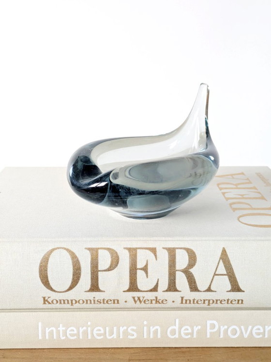 Image 1 of Bol en verre Holmegaard AKVA du milieu du siècle par Per Lütken signé