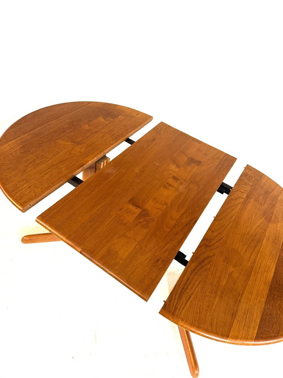 Image 1 of Table à manger extensible vintage danoise, Gudme Mobelfabrik '70