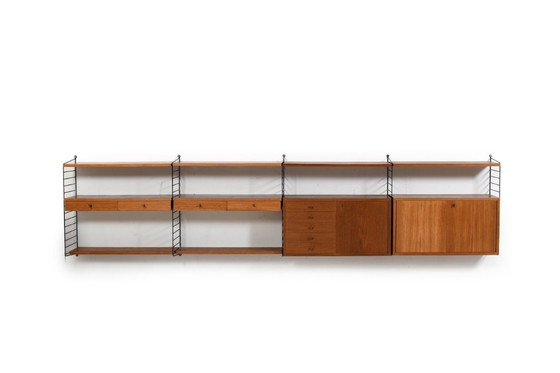 Image 1 of Shelf System by Kajsa & Nils Nisse Strinning for String AB 1950s