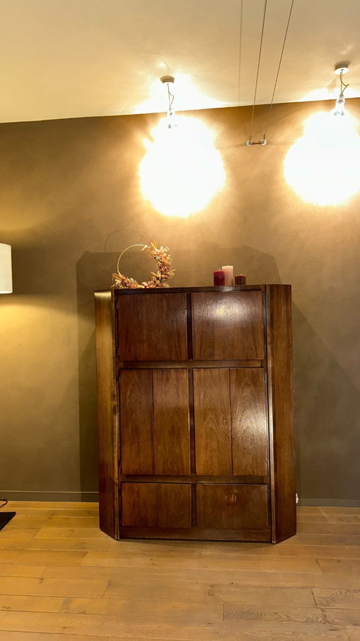 Beautiful cabinet in solid walnut, custom made