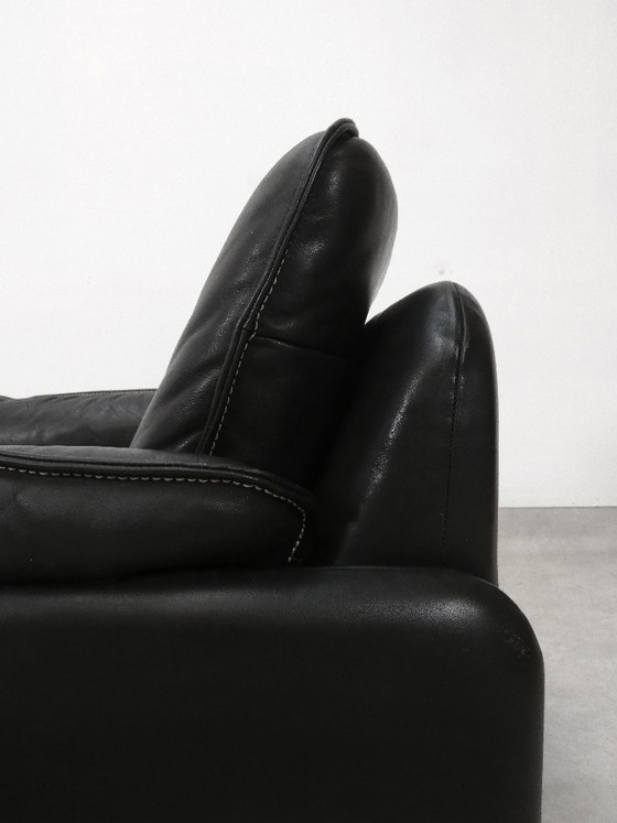 De Sede DS61 Sessel - schwarzes Leder, Vintage (Foto 6 von 15)